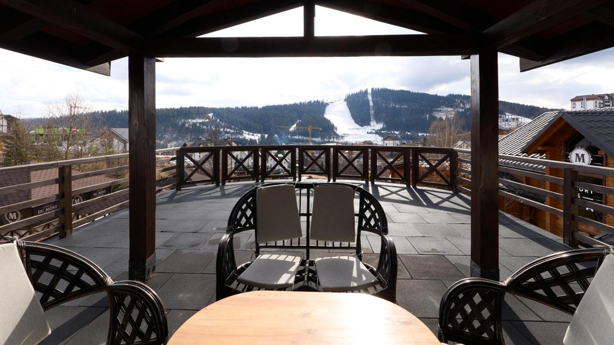 Chalet Du Mont Bukovel Exteriör bild