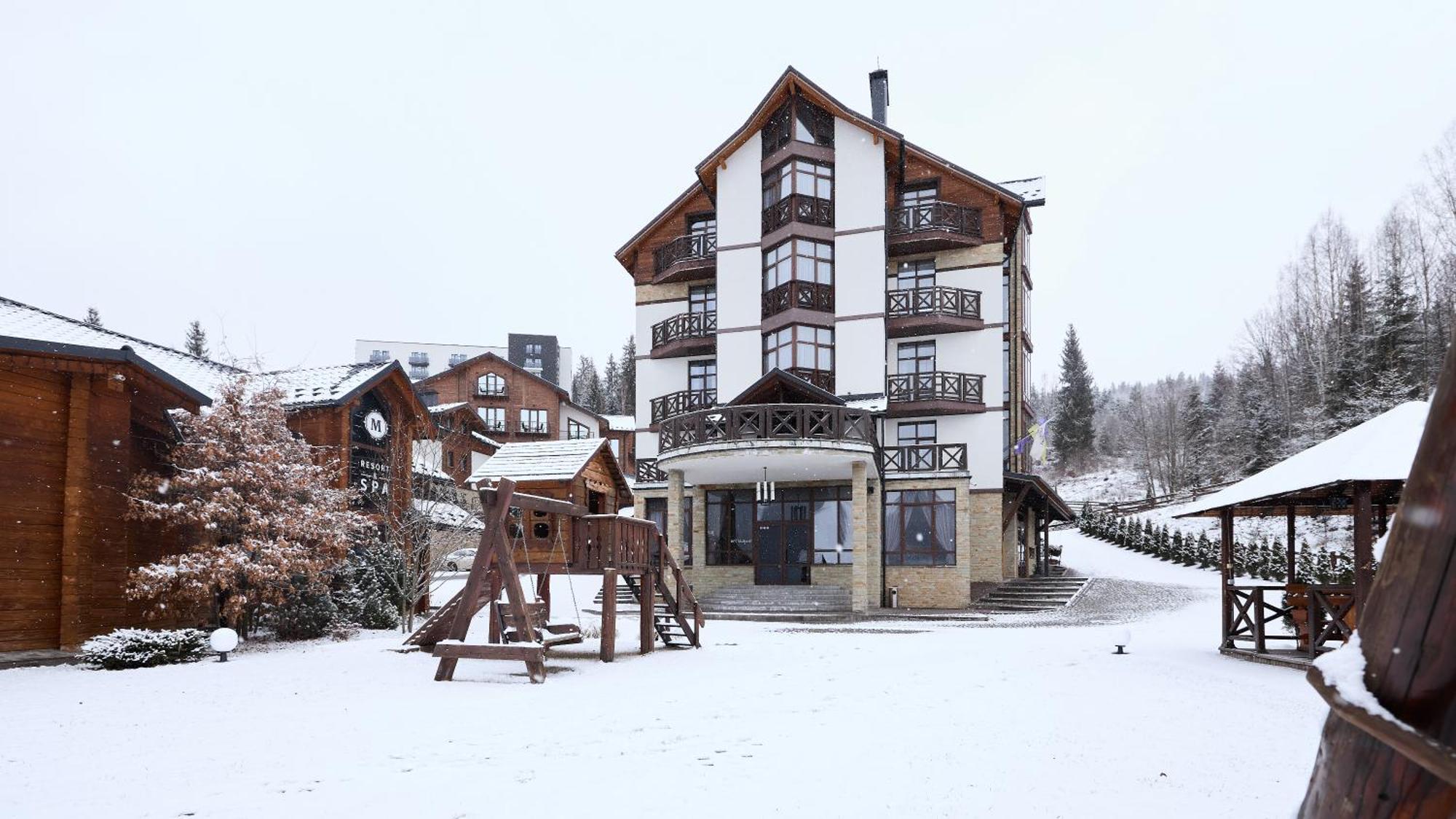 Chalet Du Mont Bukovel Exteriör bild