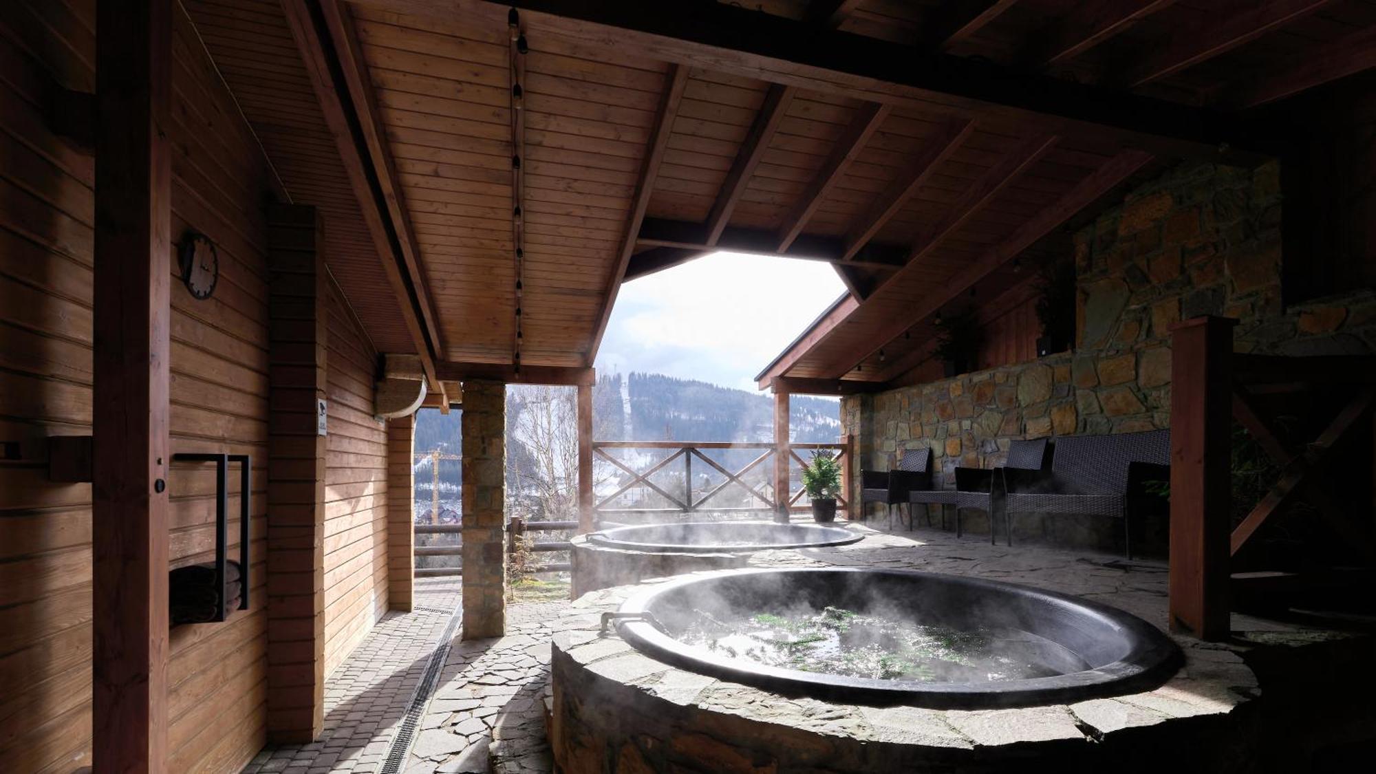 Chalet Du Mont Bukovel Exteriör bild